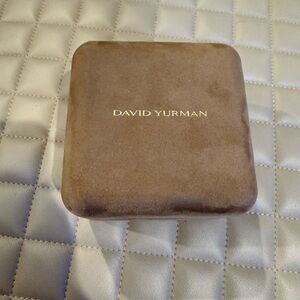 David Yurman Brown Velvet Jewelry Box